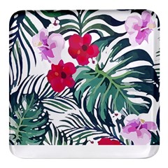 Hawaii T- Shirt Hawaii Cup Creative T- Shirt Square Glass Fridge Magnet (4 Pack) by EnriqueJohnson