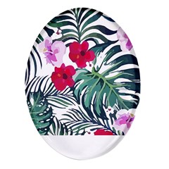 Hawaii T- Shirt Hawaii Cup Creative T- Shirt Oval Glass Fridge Magnet (4 Pack) by EnriqueJohnson