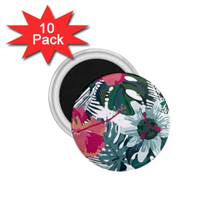 Hawaii T- Shirt Hawaii Deforestation Garden T- Shirt 1.75  Magnets (10 pack) 