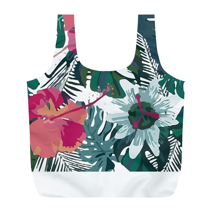 Hawaii T- Shirt Hawaii Deforestation Garden T- Shirt Full Print Recycle Bag (L)