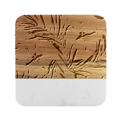 Hawaii T- Shirt Hawaii Elegant Creative T- Shirt Marble Wood Coaster (square)