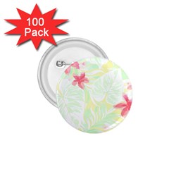 Hawaii T- Shirt Hawaii Flora Garden T- Shirt 1 75  Buttons (100 Pack) 