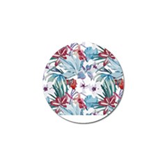 Hawaii T- Shirt Hawaii Flora Pattern T- Shirt Golf Ball Marker (4 Pack) by EnriqueJohnson