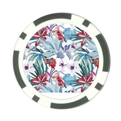 Hawaii T- Shirt Hawaii Flora Pattern T- Shirt Poker Chip Card Guard (10 Pack) by EnriqueJohnson