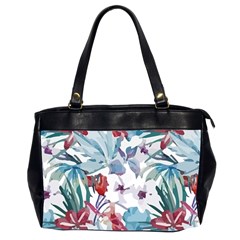 Hawaii T- Shirt Hawaii Flora Pattern T- Shirt Oversize Office Handbag (2 Sides) by EnriqueJohnson