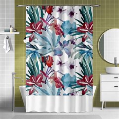 Hawaii T- Shirt Hawaii Flora Pattern T- Shirt Shower Curtain 48  X 72  (small)  by EnriqueJohnson