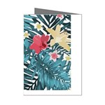 Hawaii T- Shirt Hawaii Floral Fashion T- Shirt Mini Greeting Cards (Pkg of 8) Left