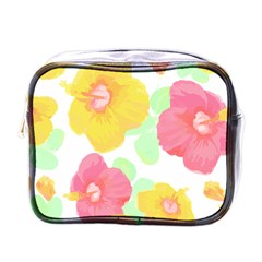 Hawaii T- Shirt Hawaii Floral Summer T- Shirt Mini Toiletries Bag (one Side) by EnriqueJohnson