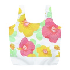 Hawaii T- Shirt Hawaii Floral Summer T- Shirt Full Print Recycle Bag (l) by EnriqueJohnson