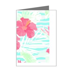 Hawaii T- Shirt Hawaii Floral Trend T- Shirt Mini Greeting Card by EnriqueJohnson