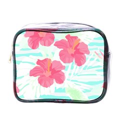 Hawaii T- Shirt Hawaii Floral Trend T- Shirt Mini Toiletries Bag (one Side) by EnriqueJohnson