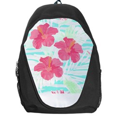 Hawaii T- Shirt Hawaii Floral Trend T- Shirt Backpack Bag