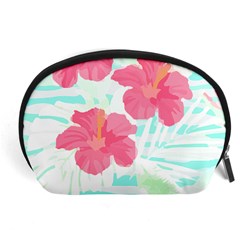 Hawaii T- Shirt Hawaii Floral Trend T- Shirt Accessory Pouch (Large)