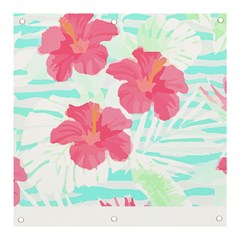 Hawaii T- Shirt Hawaii Floral Trend T- Shirt Banner And Sign 3  X 3 