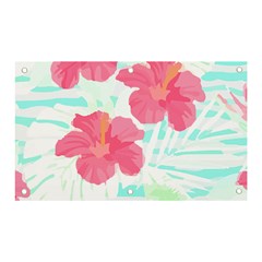 Hawaii T- Shirt Hawaii Floral Trend T- Shirt Banner and Sign 5  x 3 