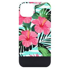 Hawaii T- Shirt Hawaii Floral Trend T- Shirt Iphone 14 Plus Black Uv Print Case by EnriqueJohnson