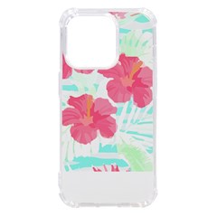 Hawaii T- Shirt Hawaii Floral Trend T- Shirt Iphone 14 Pro Tpu Uv Print Case