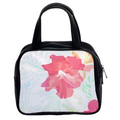 Hawaii T- Shirt Hawaii Florist Modern T- Shirt Classic Handbag (two Sides) by EnriqueJohnson