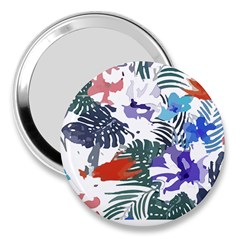 Hawaii T- Shirt Hawaii Flourish Pattern T- Shirt 3  Handbag Mirrors by EnriqueJohnson