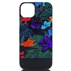 Hawaii T- Shirt Hawaii Flourish Pattern T- Shirt Iphone 14 Plus Black Uv Print Case by EnriqueJohnson