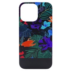 Hawaii T- Shirt Hawaii Flourish Pattern T- Shirt Iphone 14 Pro Max Black Uv Print Case by EnriqueJohnson