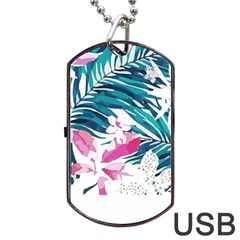 Hawaii T- Shirt Hawaii Flower Bride Garden T- Shirt Dog Tag Usb Flash (two Sides) by EnriqueJohnson