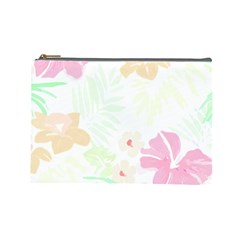 Hawaii T- Shirt Hawaii Flower Creative T- Shirt Cosmetic Bag (large) by EnriqueJohnson