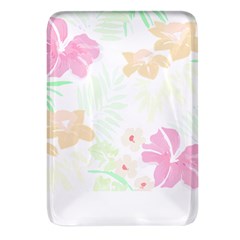 Hawaii T- Shirt Hawaii Flower Creative T- Shirt Rectangular Glass Fridge Magnet (4 Pack) by EnriqueJohnson