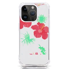 Hawaii T- Shirt Hawaii Flower Fashion T- Shirt Iphone 14 Pro Tpu Uv Print Case by EnriqueJohnson