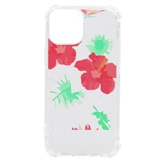 Hawaii T- Shirt Hawaii Flower Fashion T- Shirt Iphone 13 Mini Tpu Uv Print Case by EnriqueJohnson