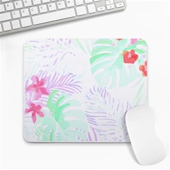 Hawaii T- Shirt Hawaii Flower Garden T- Shirt Large Mousepad by EnriqueJohnson