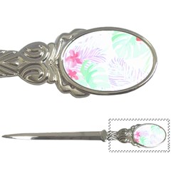 Hawaii T- Shirt Hawaii Flower Garden T- Shirt Letter Opener by EnriqueJohnson