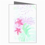 Hawaii T- Shirt Hawaii Flower Garden T- Shirt Greeting Card Right