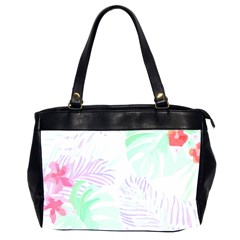 Hawaii T- Shirt Hawaii Flower Garden T- Shirt Oversize Office Handbag (2 Sides) by EnriqueJohnson