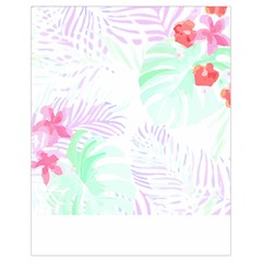 Hawaii T- Shirt Hawaii Flower Garden T- Shirt Drawstring Bag (small) by EnriqueJohnson