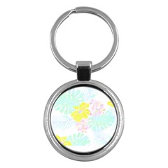 Hawaii T- Shirt Hawaii Flower Of Easter Garden T- Shirt Key Chain (round) by EnriqueJohnson