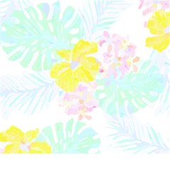 Hawaii T- Shirt Hawaii Flower Of Easter Garden T- Shirt Play Mat (Square)