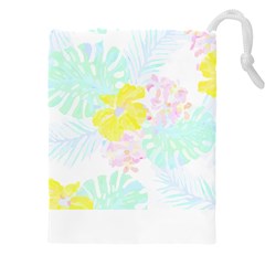 Hawaii T- Shirt Hawaii Flower Of Easter Garden T- Shirt Drawstring Pouch (5XL)