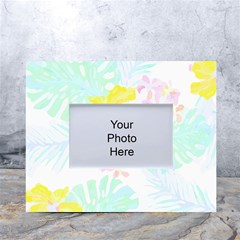 Hawaii T- Shirt Hawaii Flower Of Easter Garden T- Shirt White Tabletop Photo Frame 4 x6 