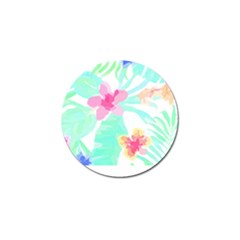 Hawaii T- Shirt Hawaii Flower Pattern T- Shirt Golf Ball Marker (4 Pack) by EnriqueJohnson