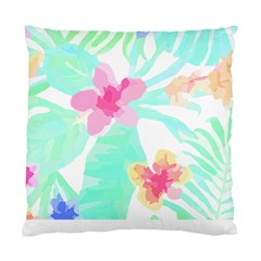 Hawaii T- Shirt Hawaii Flower Pattern T- Shirt Standard Cushion Case (two Sides) by EnriqueJohnson