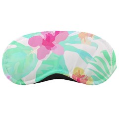 Hawaii T- Shirt Hawaii Flower Pattern T- Shirt Sleep Mask by EnriqueJohnson