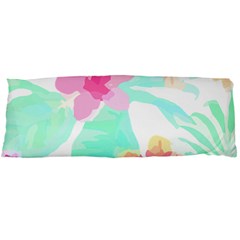 Hawaii T- Shirt Hawaii Flower Pattern T- Shirt Body Pillow Case (dakimakura)