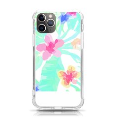 Hawaii T- Shirt Hawaii Flower Pattern T- Shirt Iphone 11 Pro 5 8 Inch Tpu Uv Print Case by EnriqueJohnson