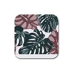 Hawaii T- Shirt Hawaii Flower T- Shirt Rubber Square Coaster (4 Pack) by EnriqueJohnson