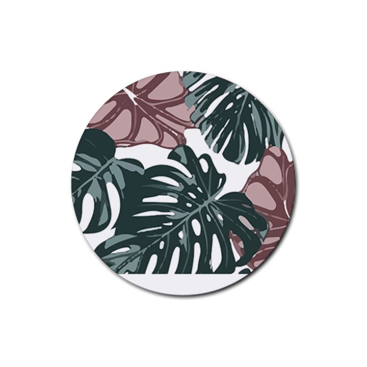 Hawaii T- Shirt Hawaii Flower T- Shirt Rubber Coaster (Round)