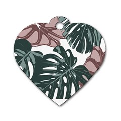 Hawaii T- Shirt Hawaii Flower T- Shirt Dog Tag Heart (two Sides) by EnriqueJohnson