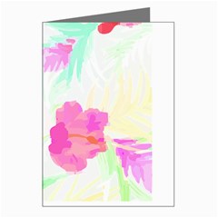 Hawaii T- Shirt Hawaii Flowerbages Pattern T- Shirt Greeting Cards (pkg Of 8) by EnriqueJohnson