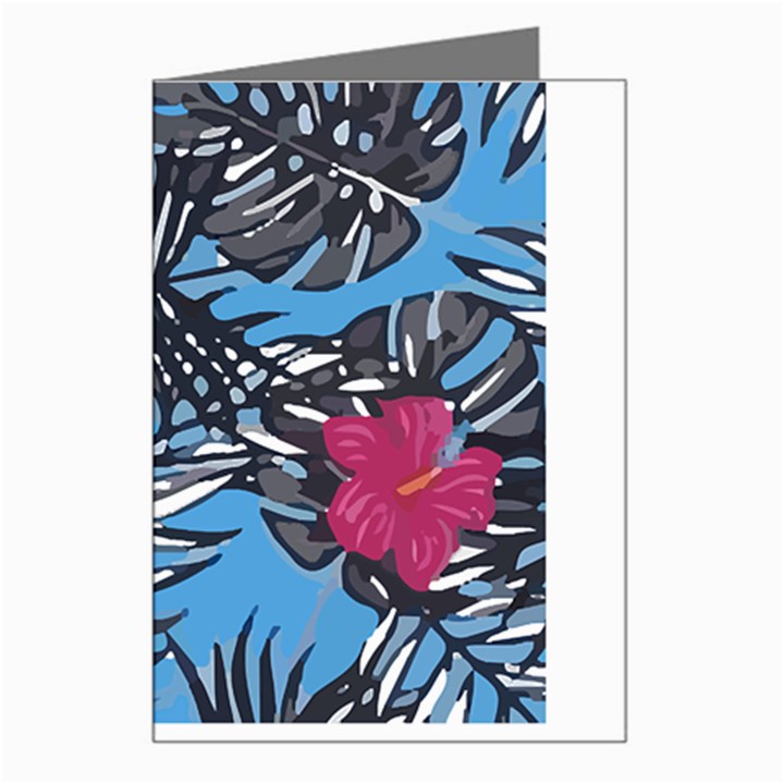 Hawaii T- Shirt Hawaii Flowering Trend T- Shirt Greeting Card