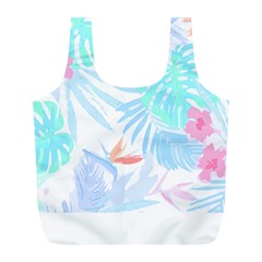 Hawaii T- Shirt Hawaii Flowers Creative T- Shirt Full Print Recycle Bag (l) by EnriqueJohnson